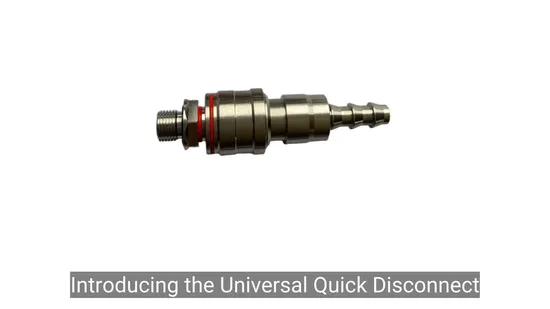 Universal Quick Disconnect Coupler Uqd02 Quick Release Connector Direct Push Liquid Couplings